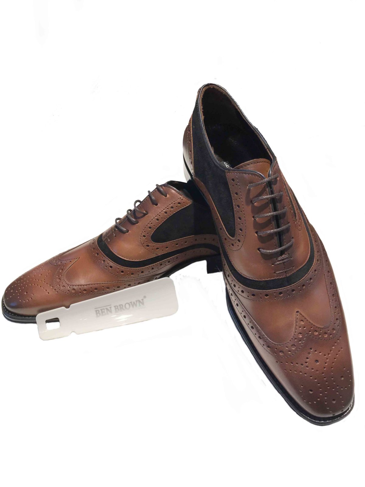 Ben Brown | BB 1168-9 Brown & black shoe