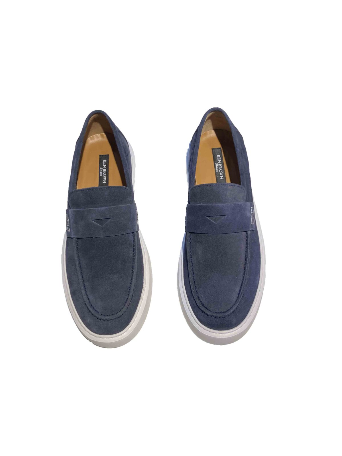 Ben Brown | BB 45409-Blue leather shoe