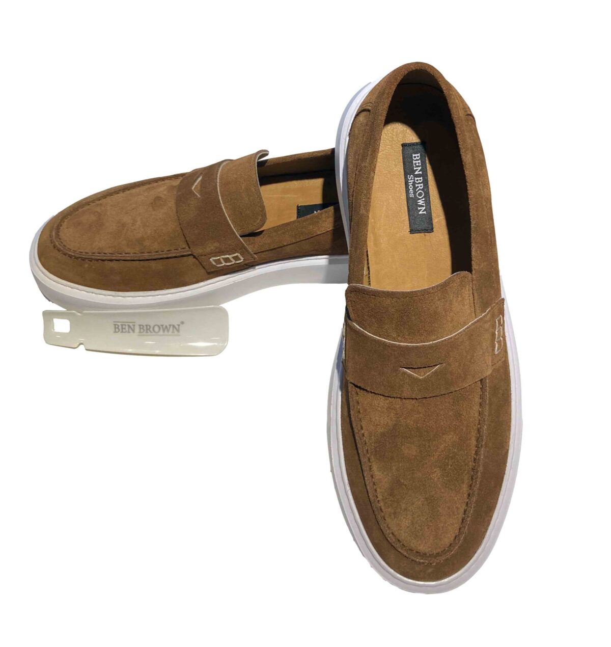 Ben Brown | BB 45409-Tan leather shoe