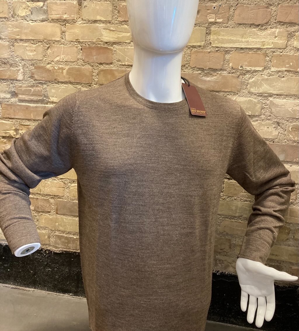 BEN BROWN | Zolex 0537 Brown round neck