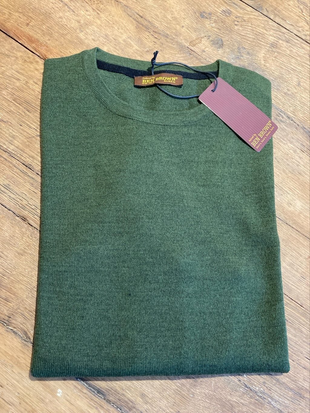 BEN BROWN | Zolex 0560 Green round neck