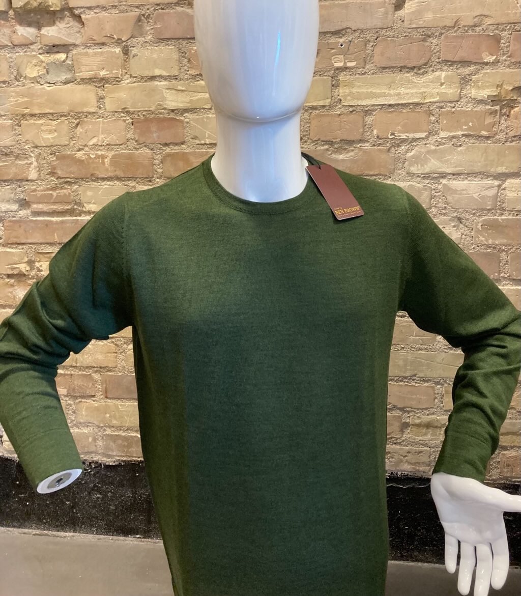 BEN BROWN | Zolex 0560 Green round neck